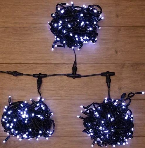 323-305 Гирлянда LED ClipLight 24V, 3 нити по 20 м, свечение с динамикой,  цвет диодов Белый
