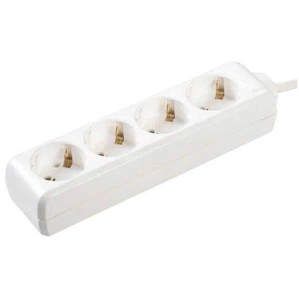 Удлинитель iEK WYP10-16-04-03-Z-N, 4×3м, 16А, с заземлением