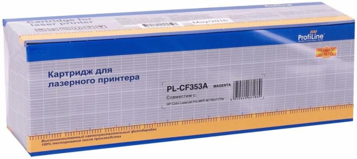 Картридж ProfiLine PL-CF353A для принтеров HP CLJ Pro M176n/M177fw Magenta 1000 к ProfiLine