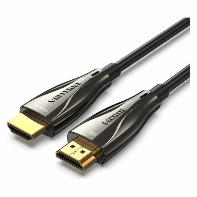 <ALABT> Кабель Vention оптический HDMI v2.0 19M/19M  - 30м. Черный
