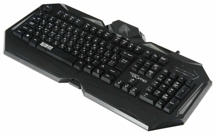 <NEW>   Qumo Solaris, кл-ра  K03 104 кл,  мышь  M10, оптическая, 800/1200/1600/2200  dpi,  коврик