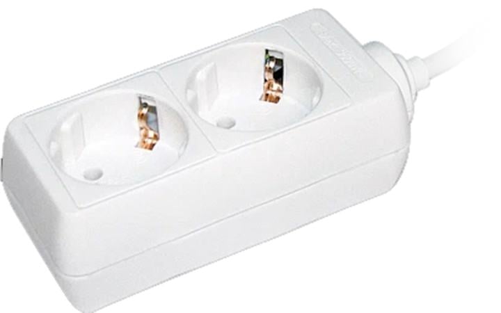 Удлинитель IEK WYP10-16-02-05-Z-N, 2×5м, 16А