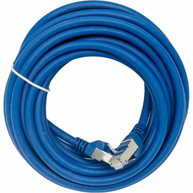 Кабель патч-корд F/UTP 6 кат. 5м. Lanmaster LAN-PC45/S6-5.0-BL RJ45 - RJ45, 4  пары, синий, LSZH
