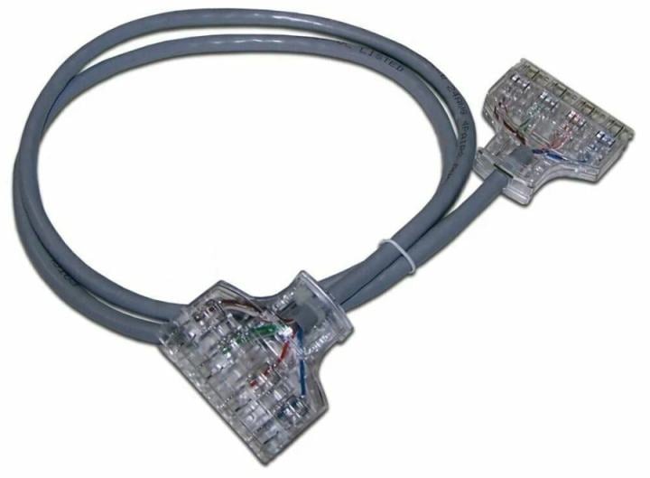 Кабель патч-корд Lanmaster LAN-P4-P4-1.0/6 S110P4-S110P4, кат. 6, 1.0 метр