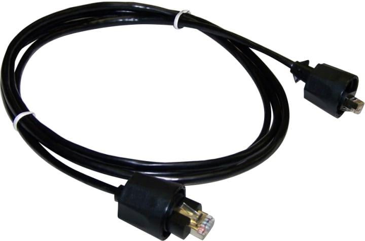 Кабель патч-корд F/UTP 6 кат. 1м. Lanmaster LAN6-S45-45-1.0-WP индустриальный RJ45 - RJ45, 4 пары, черный