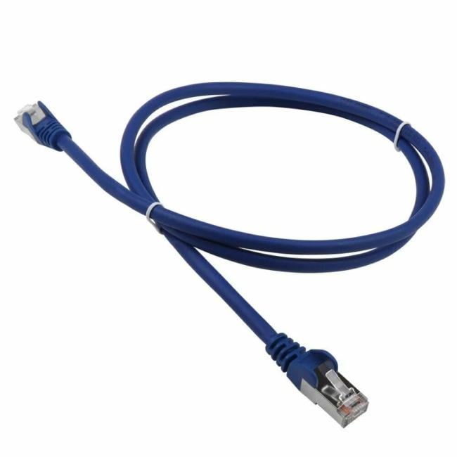 LAN-PC45/S6A-1.5-BL Шнур коммутационный Lanmaster кат. 6A экр. FTP RJ45/RJ45 1.5м LSZH AWG26 синий