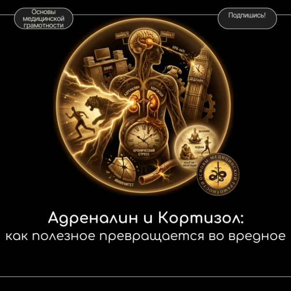 Почему стресс — это не слабость характера, а биохимическая реакция