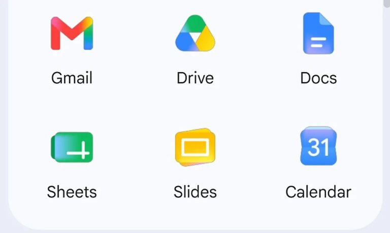 Обновляемые значки Google Workspace: изменения в визуальной идентичности приложений
