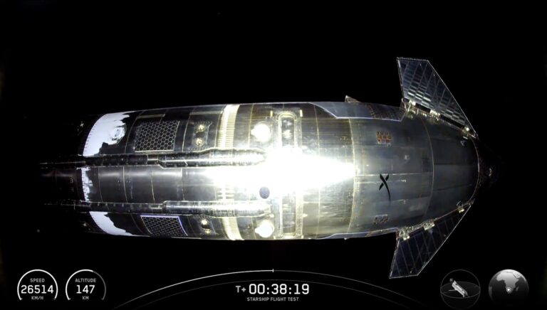 Космический корабль Starship V3 компании SpaceX, находящийся ещё в стадии разработки, в целом успешно совершил первый полёт. 1 Космический корабль Starship V3 компании SpaceX, находящийся ещё в стадии разработки, в целом успешно совершил первый полёт.