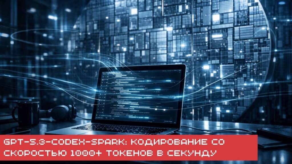 Ноутбук с кодом и текстом о GPT-5.3 для быстрого кодирования.