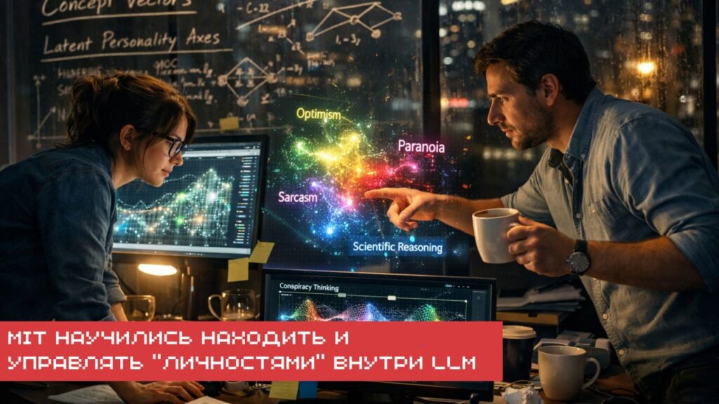 Исследователи обсуждают визуализацию нейронных сетей и концепций личности LLM.