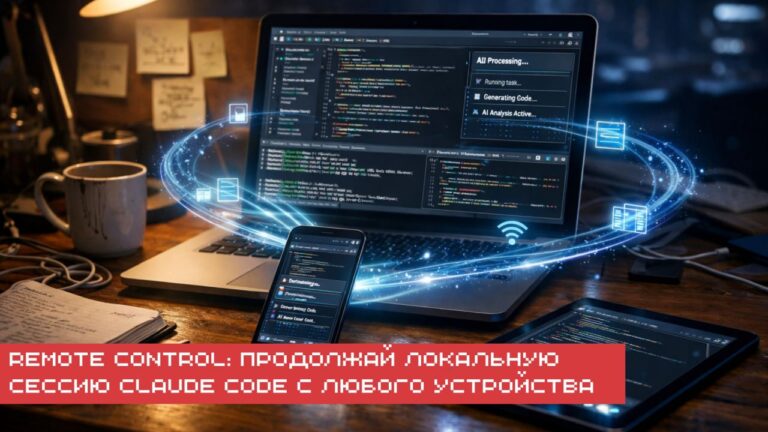 ⚡️ Anthropic представила Remote Control для Claude Code — функцию,…