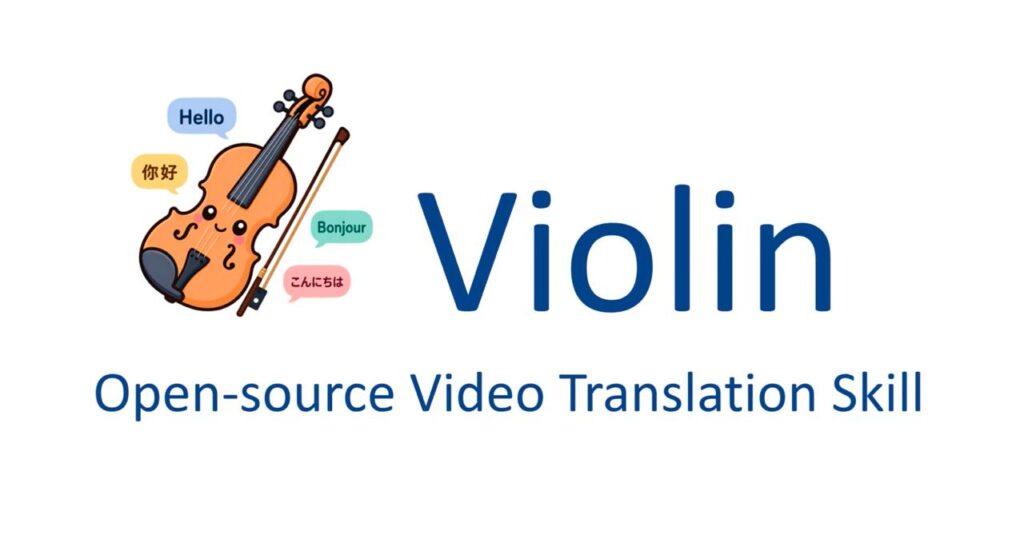 🎬 Открытый инструмент Violin переводит видео на любой язык и... 1 ИдеиPRO