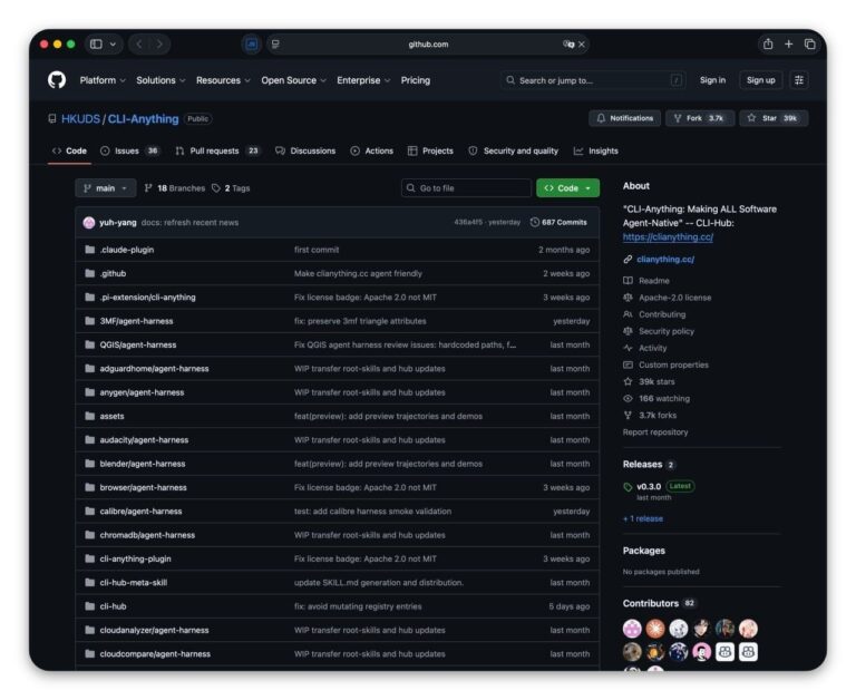 CLI Anything превращает любой GUI-софт в управляемый терминалом инструмент для…