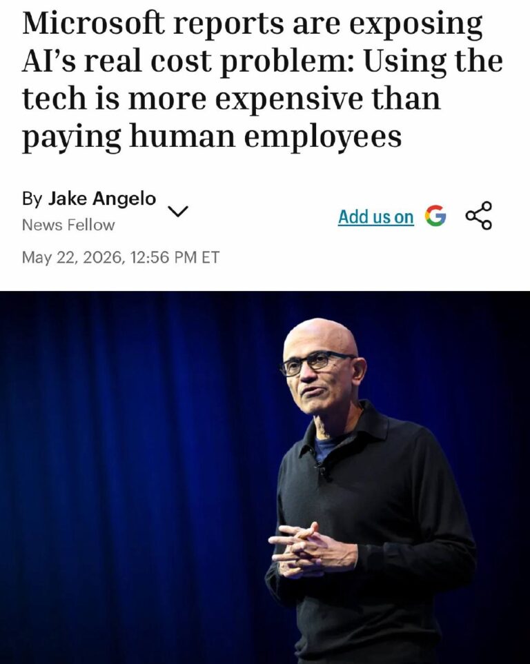 Нейросети оказались дороже сотрудников. Microsoft начали отзывать у работников корпоративные…