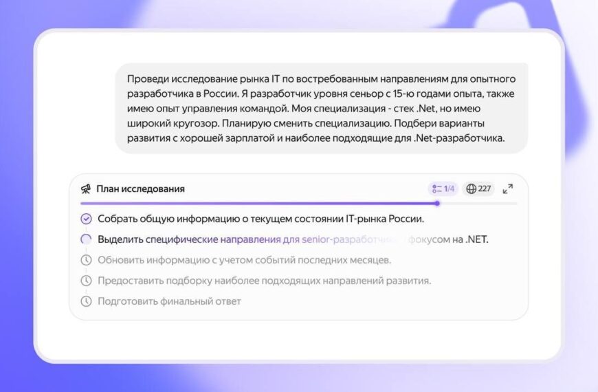 План исследования IT-рынка России для разработчиков .NET, этапы и задачи.