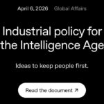 Текст о промышленной политике в эпоху интеллекта, дата публикации 6 апреля 2026 года.