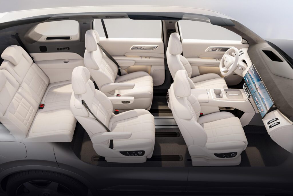 Deepal S09 салон