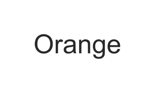 ORANGE