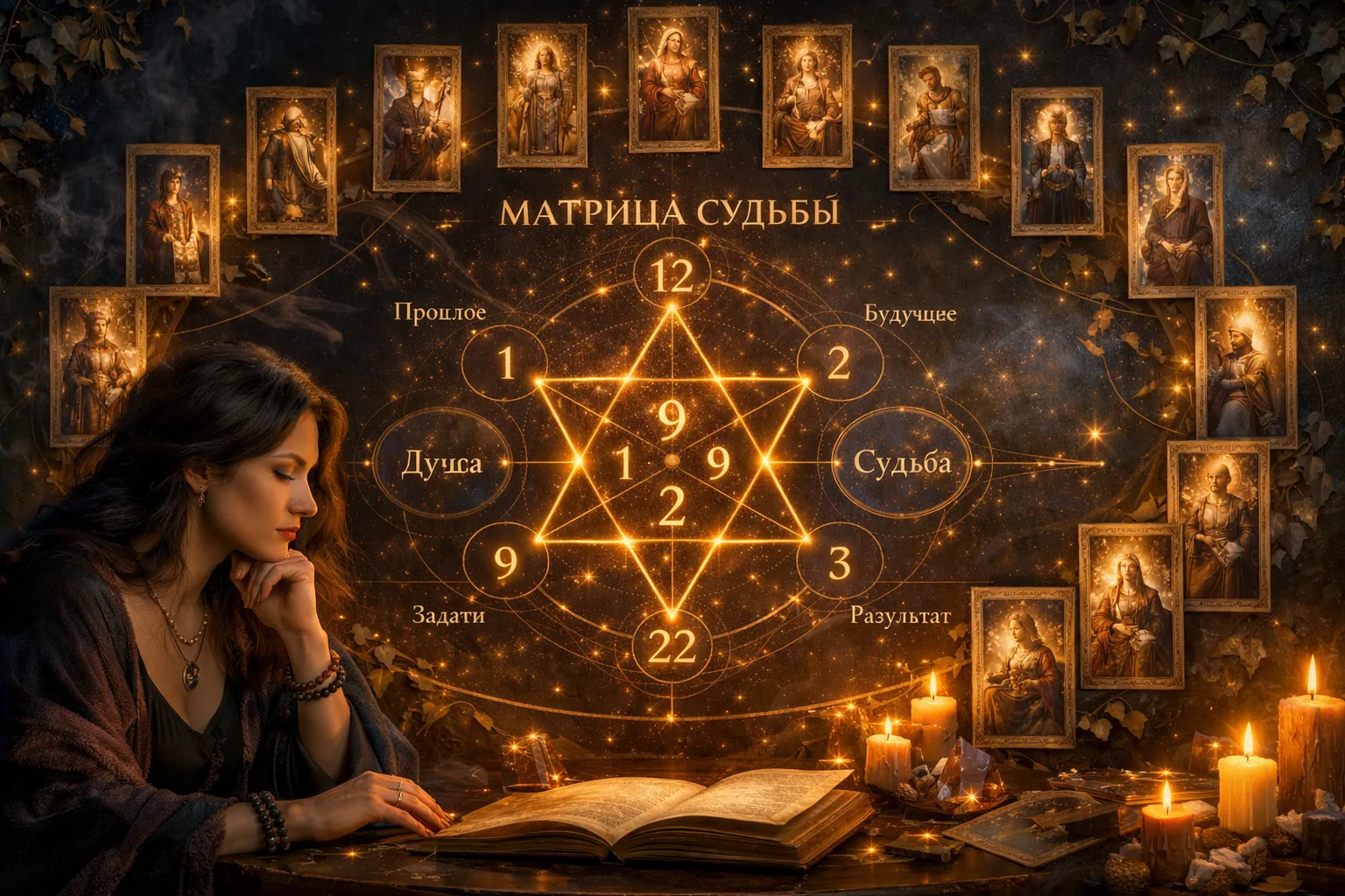 Медитация в пространстве арканов и чисел Матрицы Судьбы