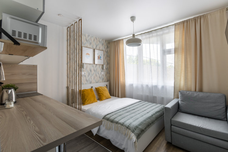 Апартаменты Уютные Апартаменты Sunny Flats&Rooms Vnukovo, фото 28