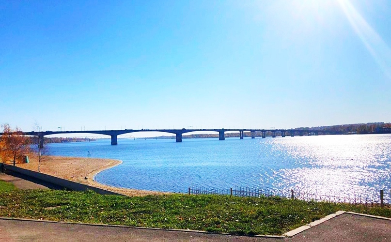 Апартаменты Палермо делюкс с балконом и с красивым видом на реку Волга, фото 34