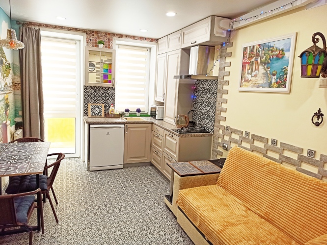 Апартаменты Палермо делюкс с балконом и с красивым видом на реку Волга, фото 37