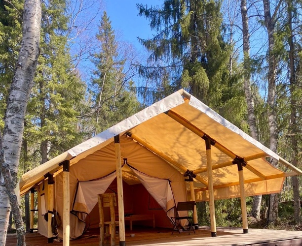 Глэмпинг Типи на берегу Белого моря, фото 19