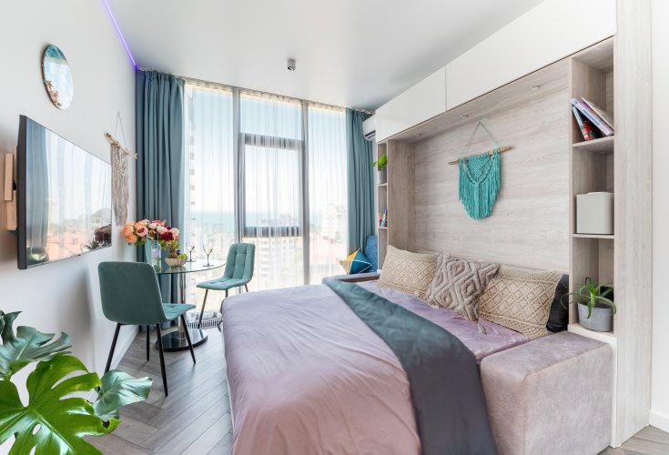 Апартаменты Умные с бассейном у Дендрария, фото 16