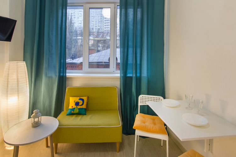 Квартира Домиго Двухуровневая Cтудия Pядом с Набережной, фото 29