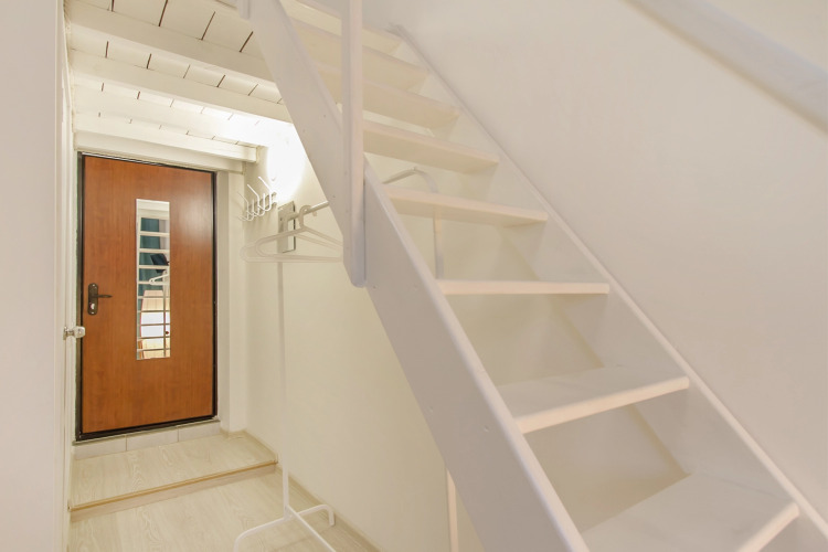 Квартира Домиго Двухуровневая Cтудия Pядом с Набережной, фото 33