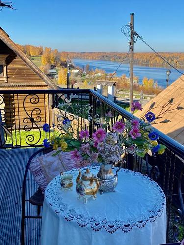 Коттедж Вдохновение Левитана с видами на горе Левитана, фото 59