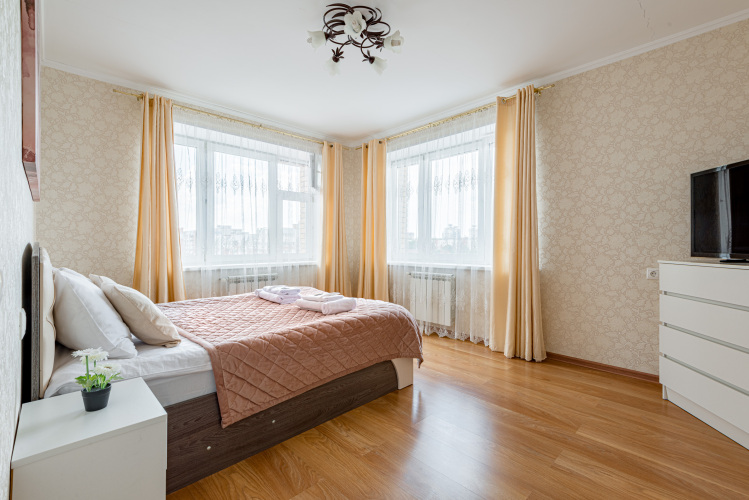 Квартира 1-к яркая у залива на Маркова 8/2 от RentAp, 4 сп.места, фото 25