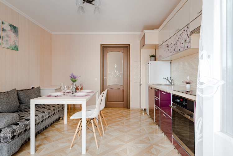 Квартира 1-к яркая у залива на Маркова 8/2 от RentAp, 4 сп.места, фото 31