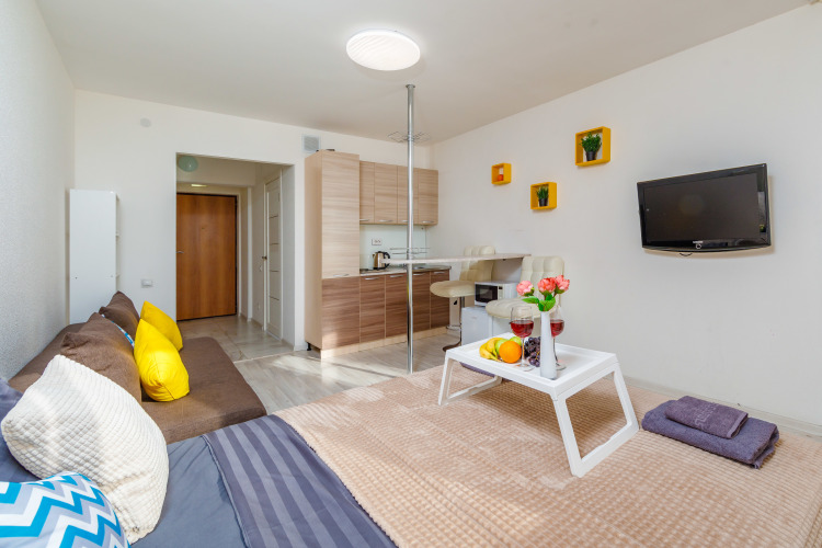 Апартаменты Dayker City Apartments Уютные на Юмашева 6, фото 17