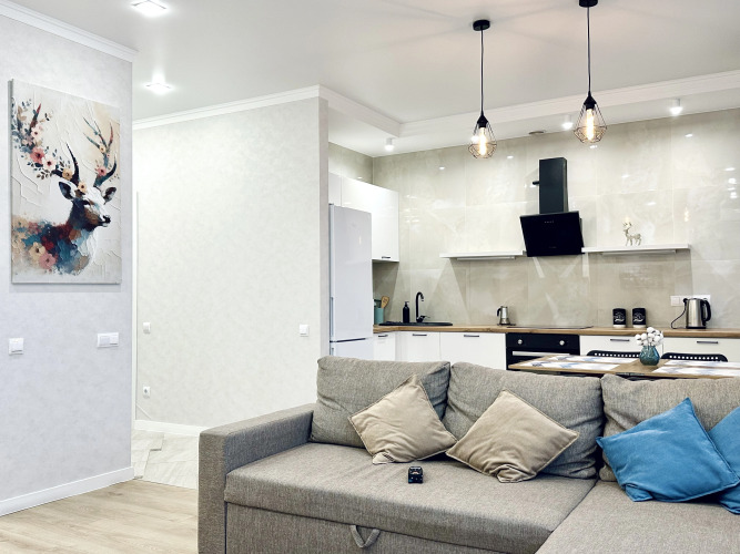 Апартаменты Квартира с видом на реку Кубань, фото 12