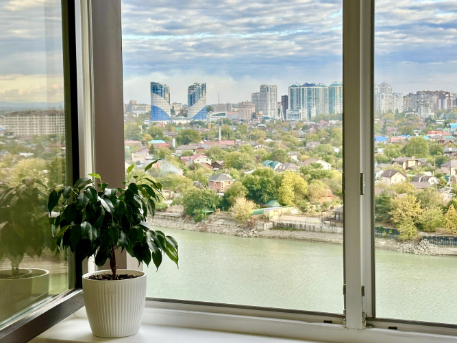 Апартаменты Квартира с видом на реку Кубань, фото 14