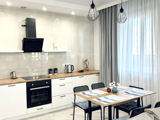 Апартаменты Квартира с видом на реку Кубань, фото 22