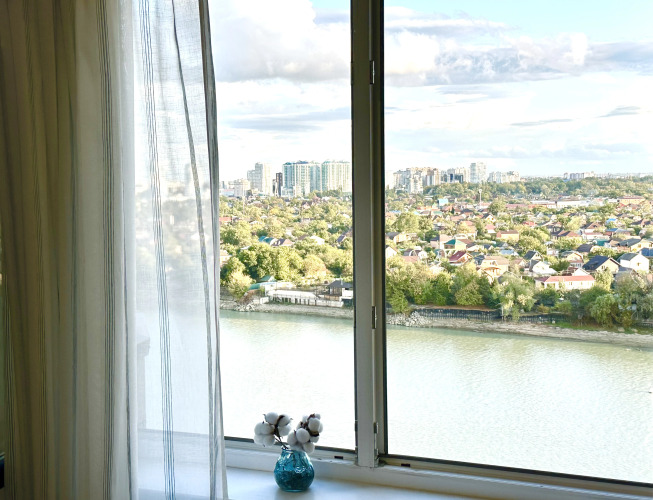 Апартаменты Квартира с видом на реку Кубань, фото 35