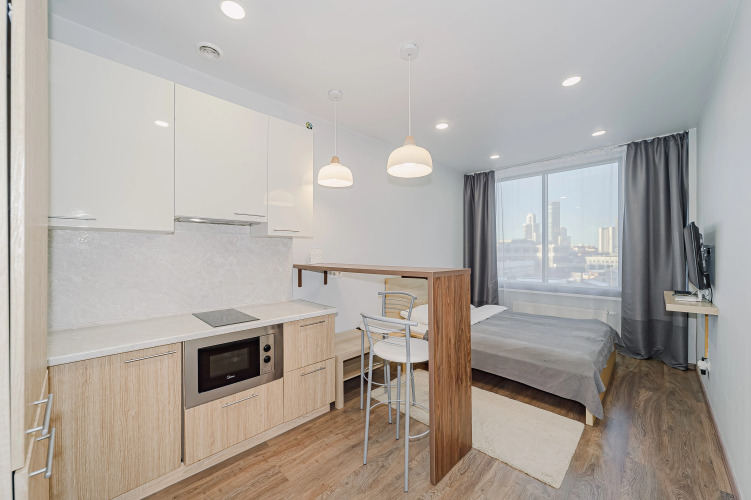 Апартаменты Rooms in Radius Central House с видом на город(11 этаж), фото 12