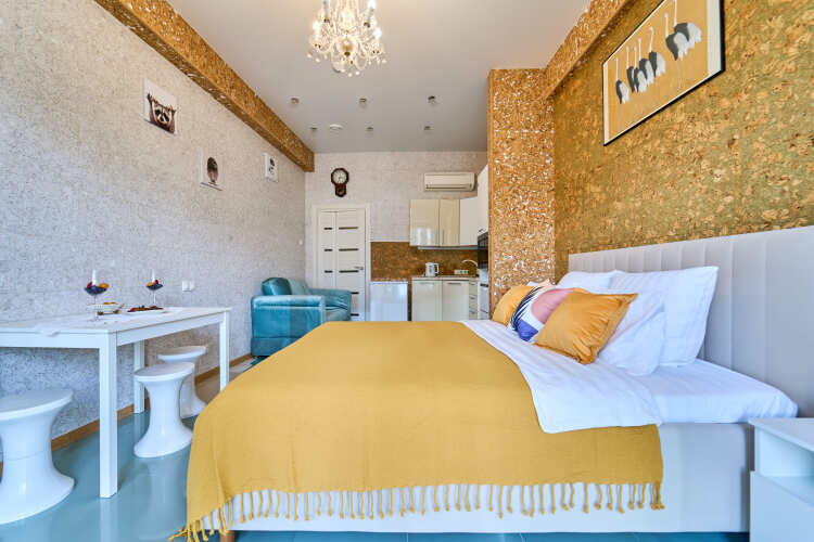 Апартаменты Актёр Гэлакси с бассейном и пляжем, фото 27