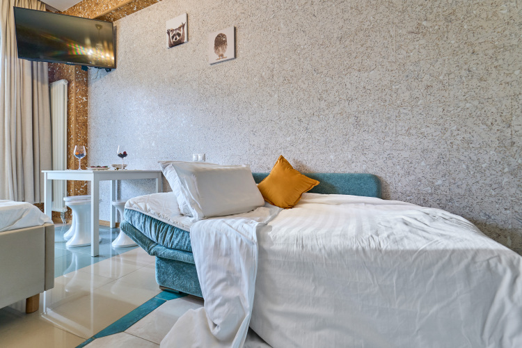 Апартаменты Актёр Гэлакси с бассейном и пляжем, фото 29