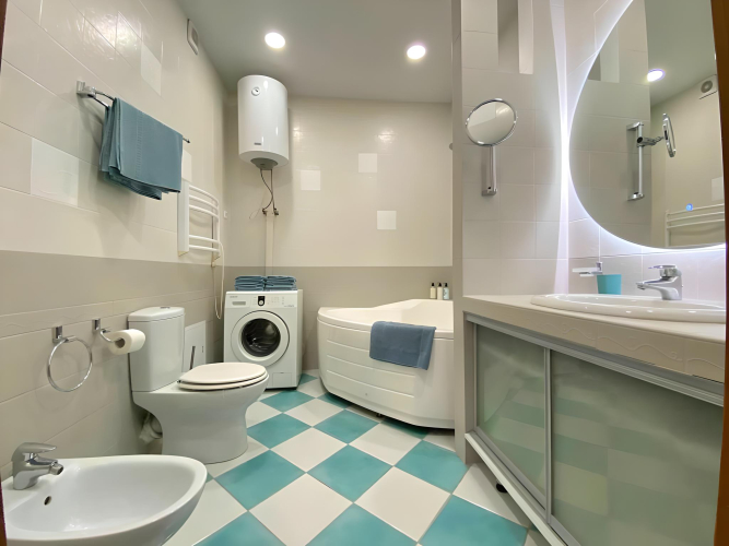 Апартаменты Happy Modern большая квартира в центре Казани, фото 33