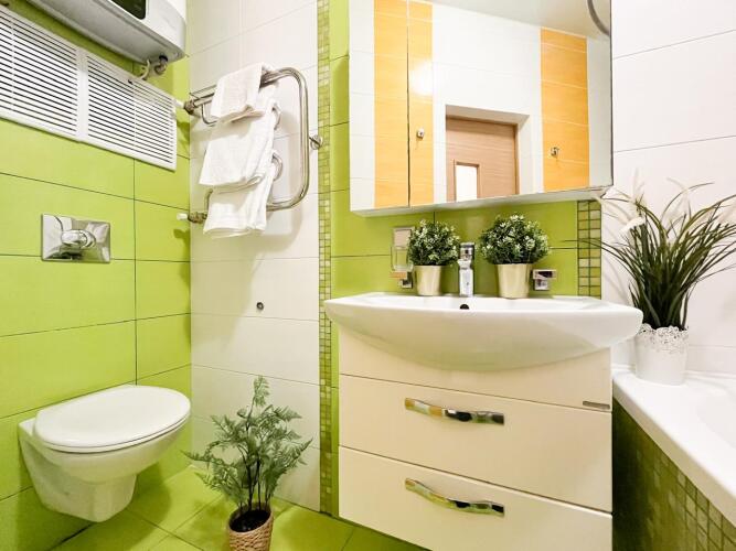 Апартаменты Шикарная 1-комнатная квартира в центре, фото 20