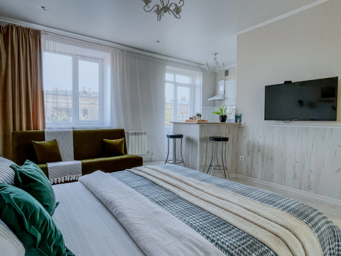 Апартаменты 74 KvartHotel Premium Коммунистическая 8, фото 17