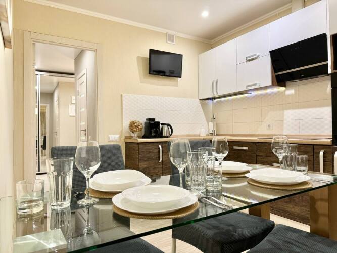 Апартаменты Трёхкомнатный люкс в Ботаническом саду, фото 34