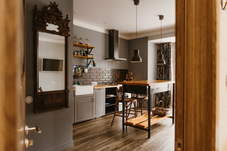 Апартаменты  Дизайнерские с панорамными окнами, фото 44