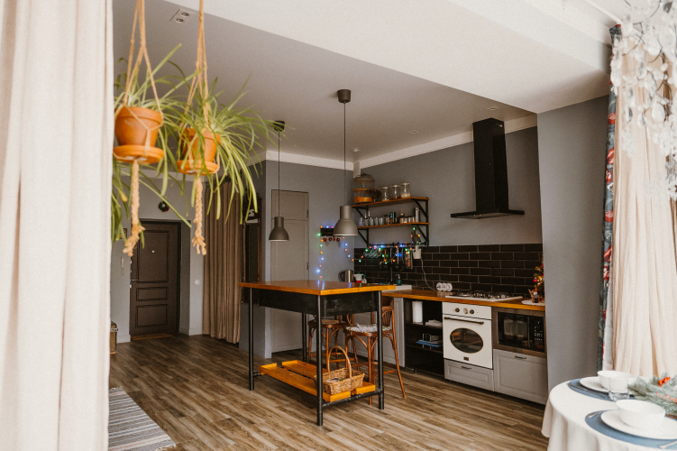 Апартаменты  Дизайнерские с панорамными окнами, фото 47