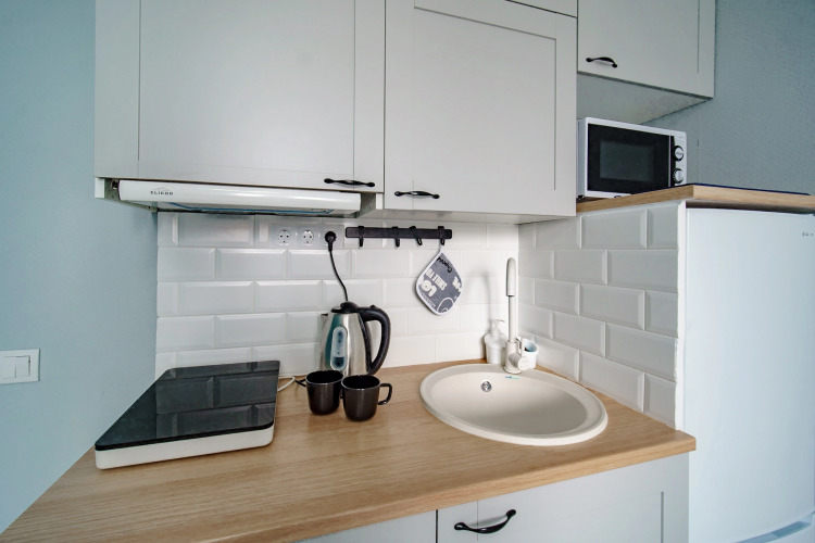 Апартаменты Дизайнерская студия в ЖК Самолёт, фото 27