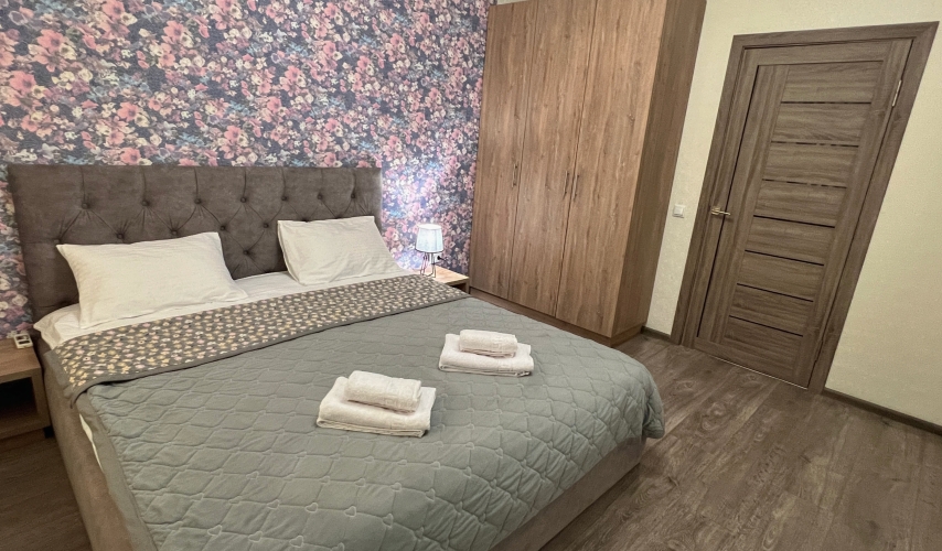 Апартаменты Однокомнатная квартира на Московской, 101, фото 33